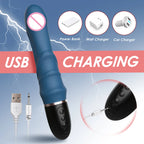 Güçlü Büyük Dildo 10 Modlu  Vibratör G-Spot ve Klitoris Uyarıcı 66570