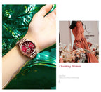 Kadın Saati Kristal Kalp Detaylı 84722