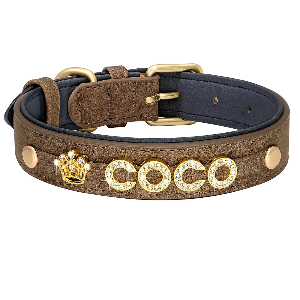 Köpek tasması Bling Charm İsimli Boyun Tasması 