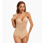 Transparan Detaylı Balenli Push-Up Toparlayıcı Bodysuit Korse 34284 ÜCRETSİZ KARGO