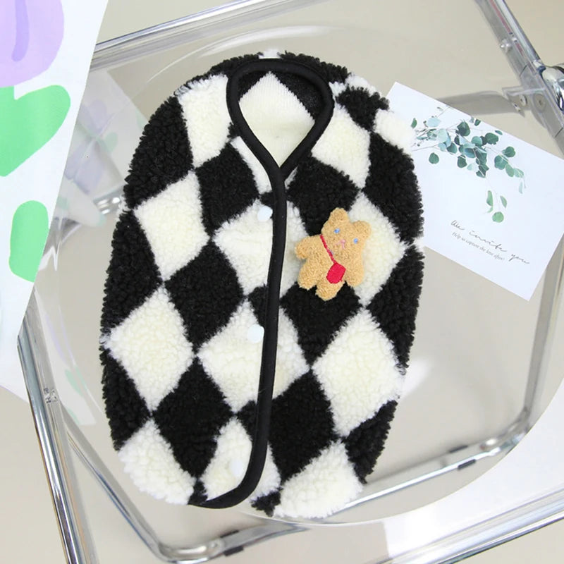 Kedi Hırkası Kışlık Sıcak Tutan Polar Ceket 44638