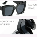 Trend Kare Güneş Gözlüğü Unisex UV400 koruma 86669