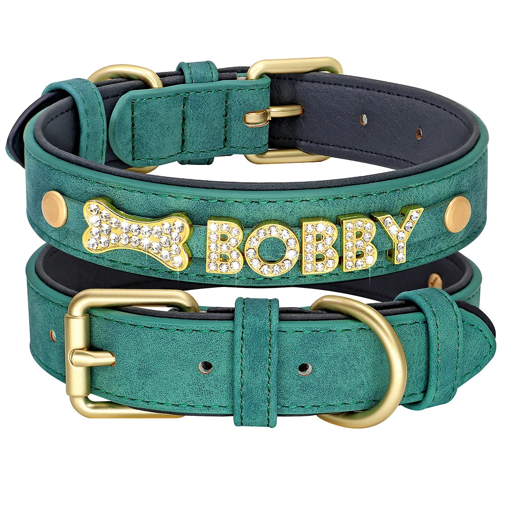 Köpek tasması Bling Charm İsimli Boyun Tasması 