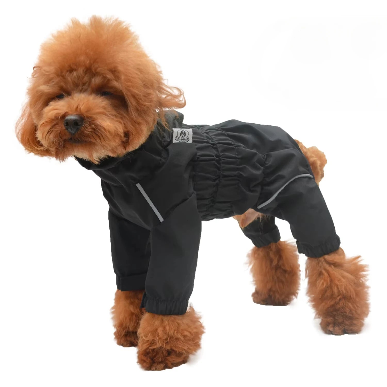 Su Geçirmez Reflektörlü Köpek Yağmurluğu 35321