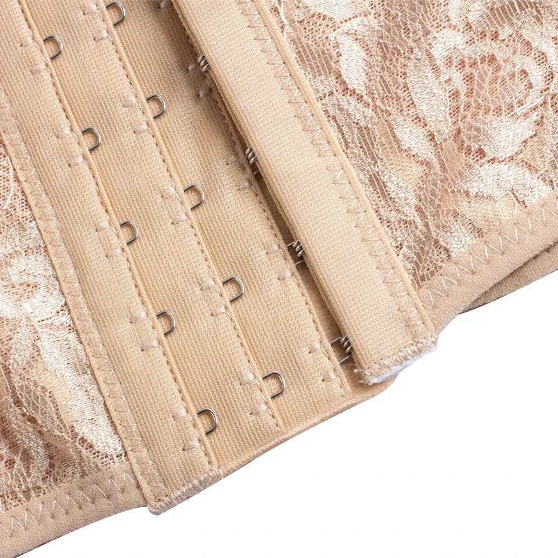 Dantel İşlemeli 7 Balenli Bel İnceltici ve Toparlayıcı Kadın Korse 28060