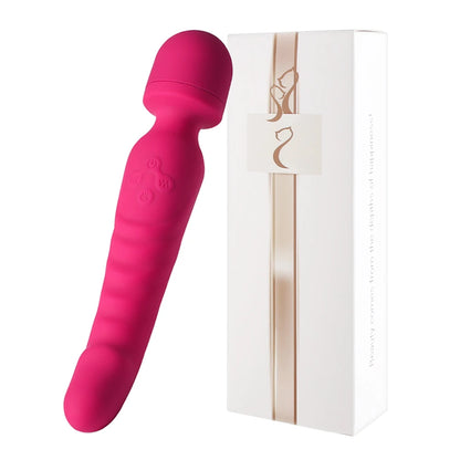 Çift Başlı Vibratör Dildo Isınmalı Klitoris Stimülatörü 64382