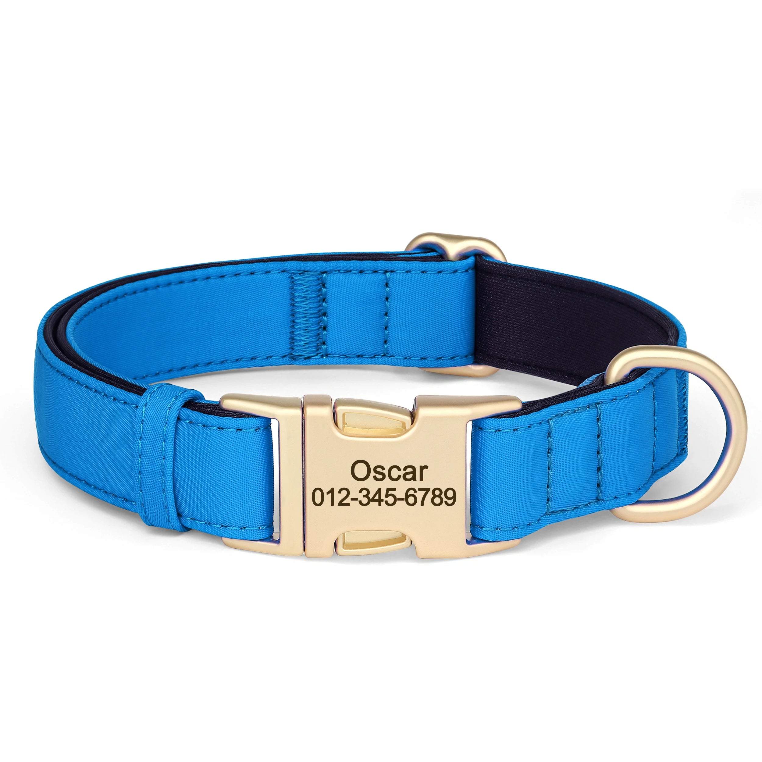 İsimli Köpek Tasması Yumuşak Pedli Ayarlanabilir 44137