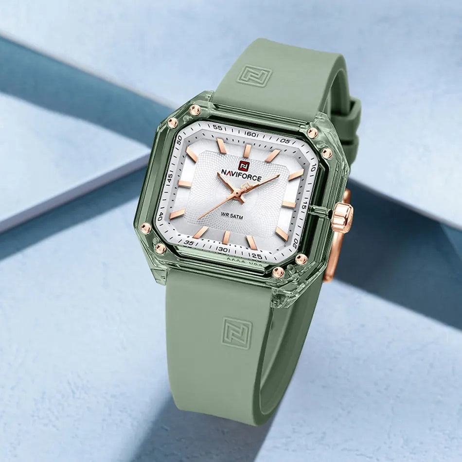 Kadın Saati Quartz Şeffaf Kasa 36812