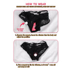 Giyilebilir Külot Vibratörü: Uzaktan Kumandalı, Klitoris Emici ve G-Spot Uyarıcı 03834