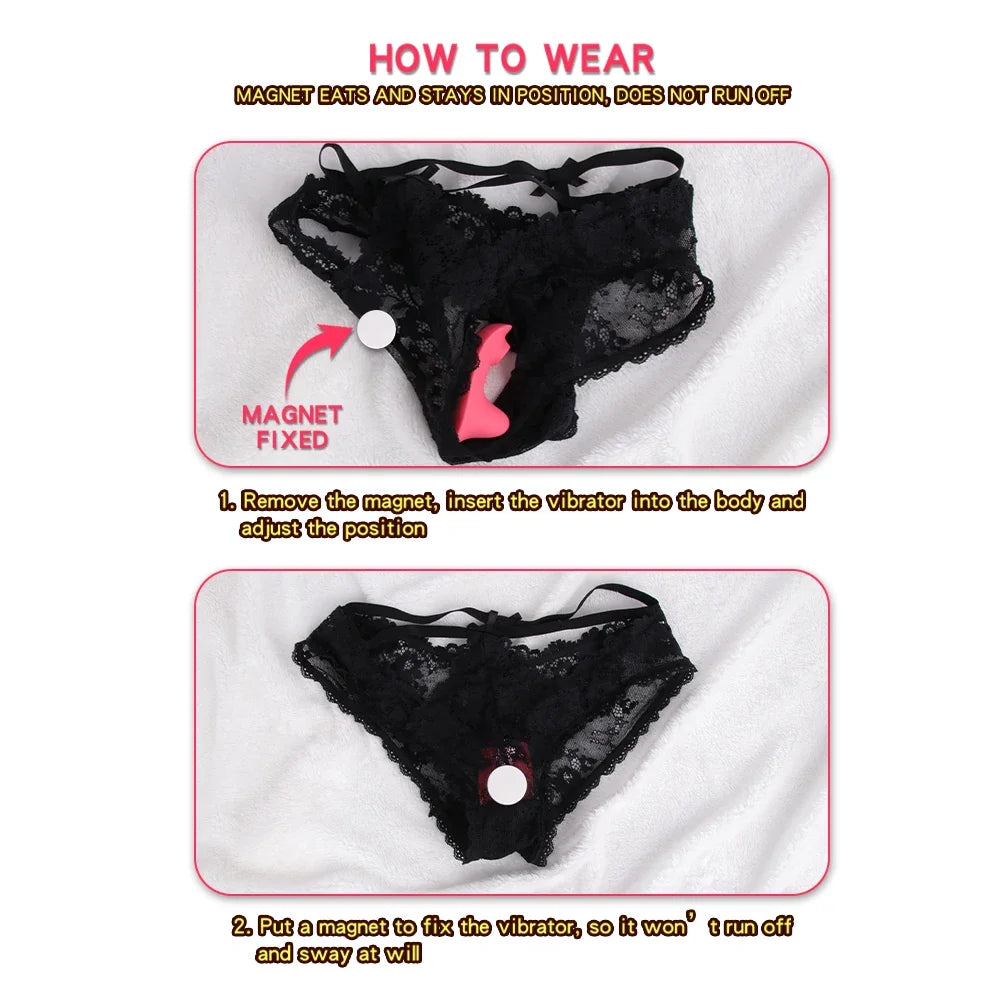 Giyilebilir Külot Vibratörü: Uzaktan Kumandalı, Klitoris Emici ve G-Spot Uyarıcı 03834