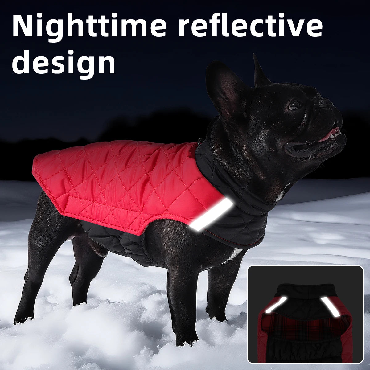 Köpek Yağmurluğu Çift Taraflı Reflective 79528