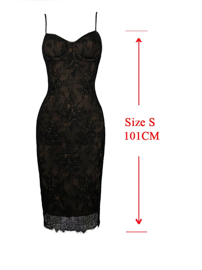 Kadın Bodycon Askılı Siyah Elbise 18980