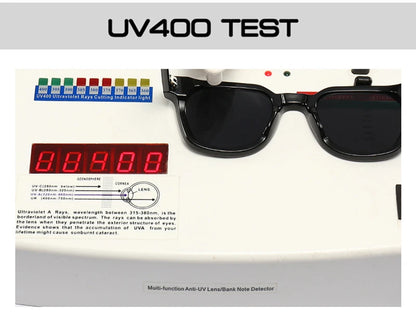Retro Kare Güneş Gözlüğü: Erkek ve Kadın UV400 Korumalı 49609