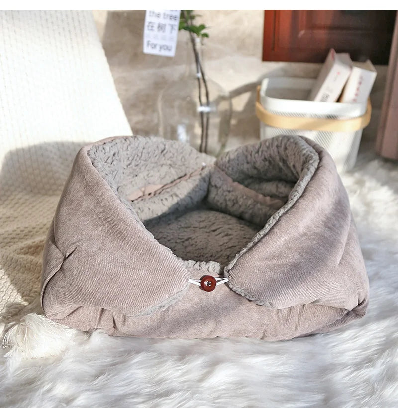 Katlanabilir Kedi Yatağı - Sıcak ve Rahat 02521