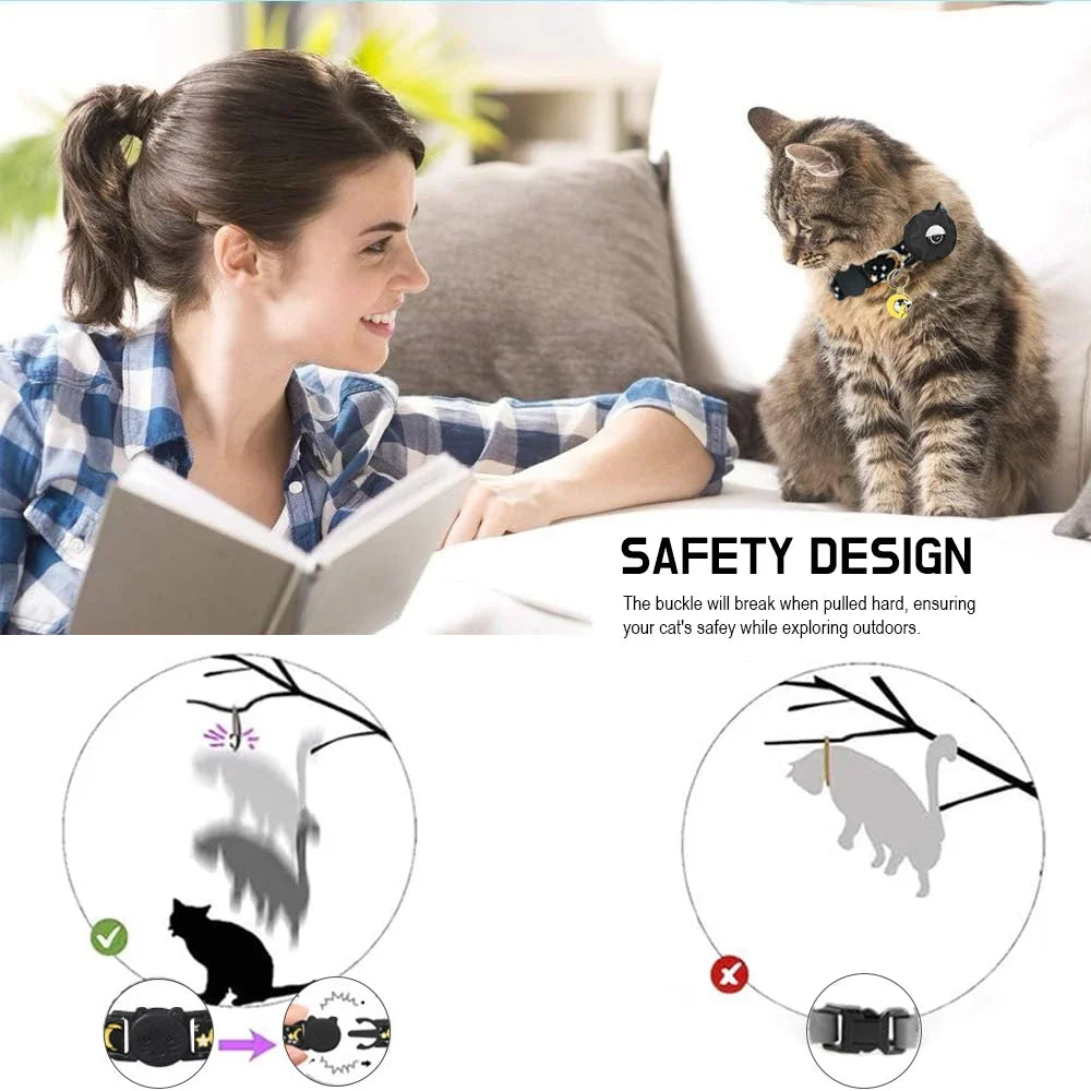 AirTag Uyumlu Akıllı Kedi Tasması 26334