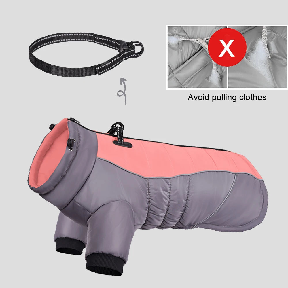 Köpek Yağmurluk Kürklü Mont Reflective 751561