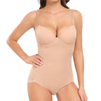 Dantel Detaylı Balenli Push-Up Toparlayıcı Bodysuit Korse 40193