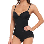 Dantel Detaylı Balenli Push-Up Toparlayıcı Bodysuit Korse 40193