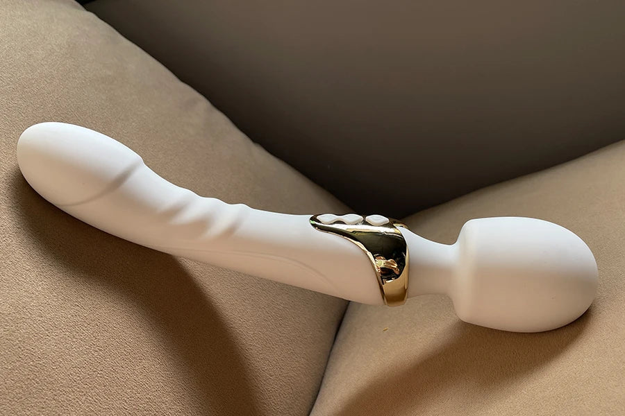 Çift Motorlu Vibratör Dildo  G Spot Çift Başlı  13116