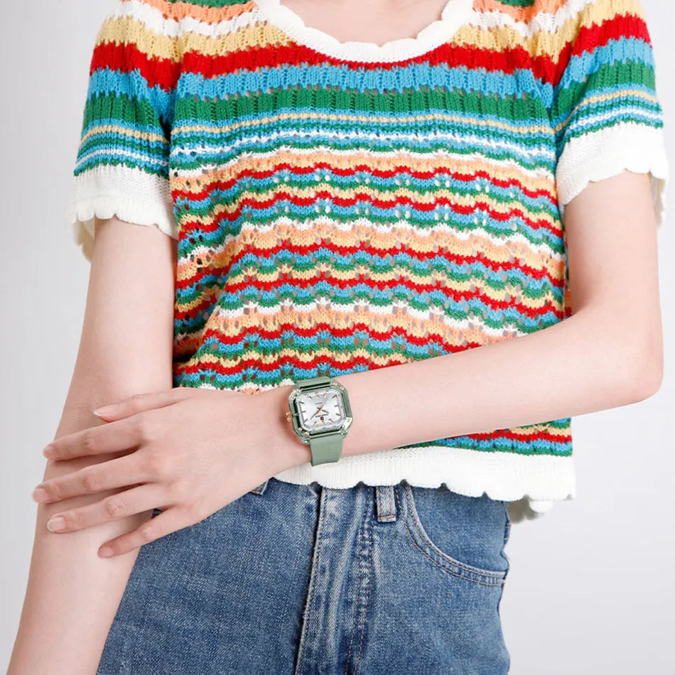 Kadın Saati Quartz Şeffaf Kasa 36812