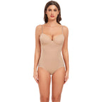 Dantel Detaylı Balenli Push-Up Toparlayıcı Bodysuit Korse 40193