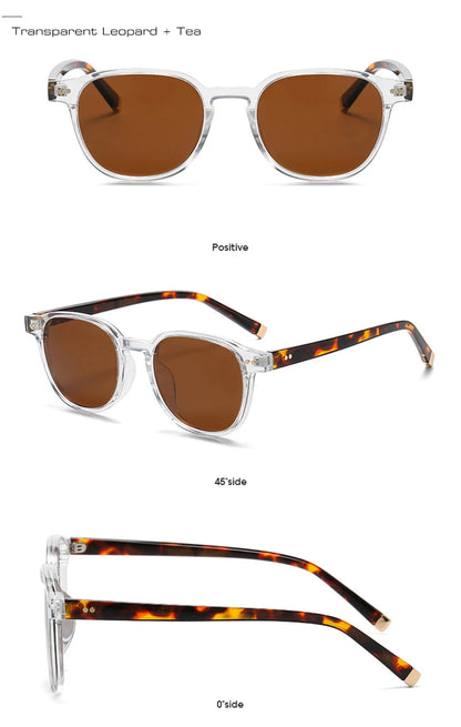 Retro Kare Polarize Güneş Gözlüğü UV400 Unisex 91168
