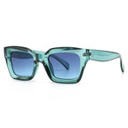 Kare Güneş Gözlüğü - Unisex Retro Moda Tasarım UV400 Korumalı 52698