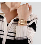 Kadın Saati Quartz Wristwatch Double Snap 53412