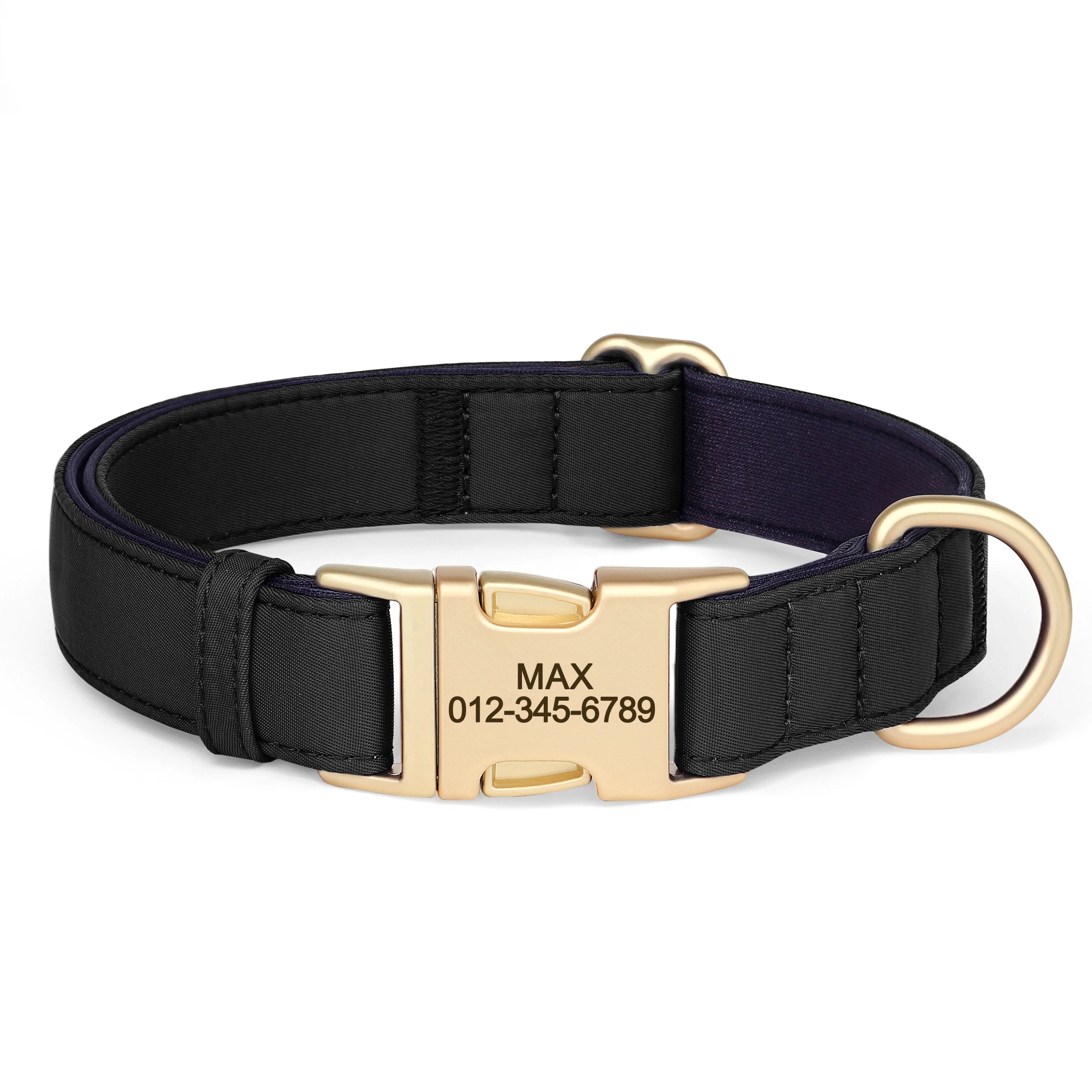 İsimli Köpek Tasması Yumuşak Pedli Ayarlanabilir 44137