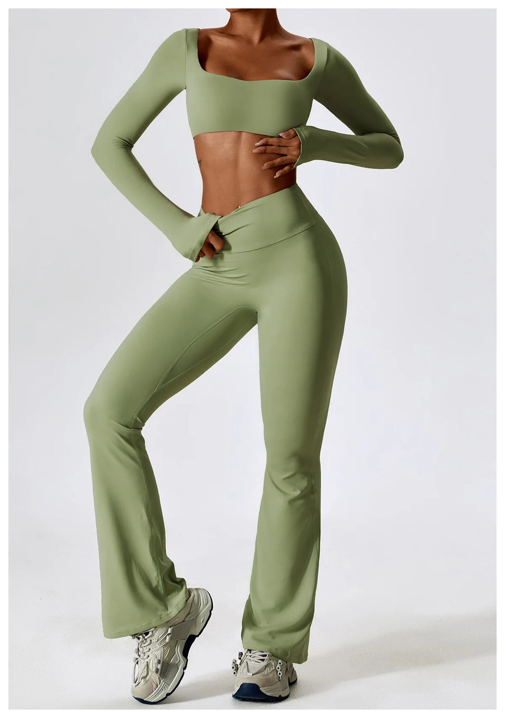 Kadın Tayt Yoga Set 80352