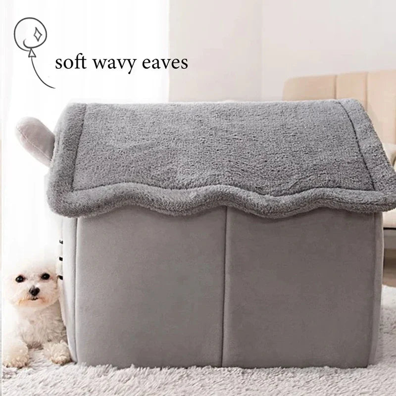Kedi Yatağı Köpek Evi Katlanabilir 88809