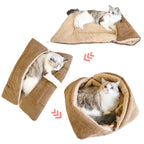 Katlanabilir Kedi Yatağı - Sıcak ve Rahat 02521