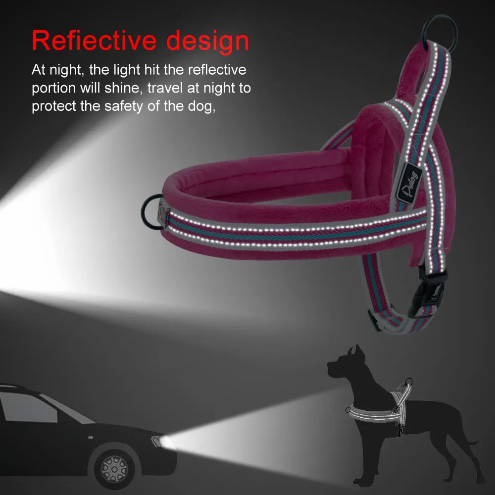 Köpek Göğüs Tasması Yastıklı Reflective 869512
