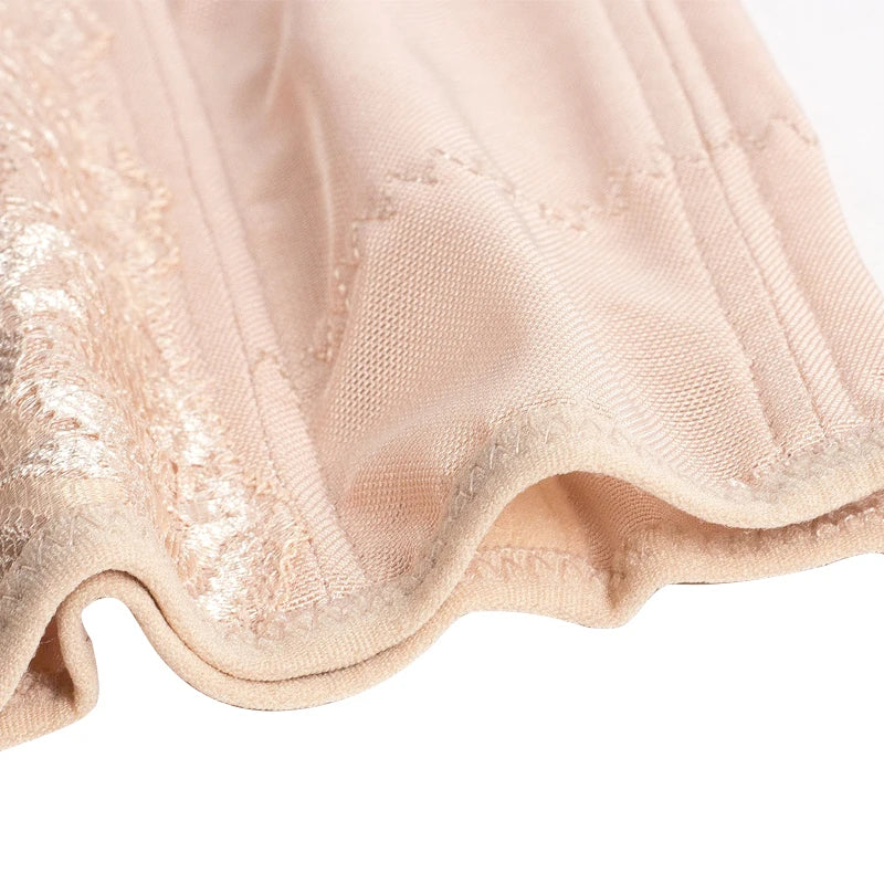 Dantel İşlemeli 7 Balenli Bel İnceltici ve Toparlayıcı Kadın Korse 28060