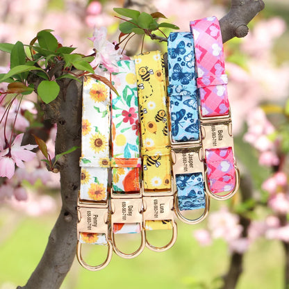 Dog Collar Printed Spring Themed Design 77930