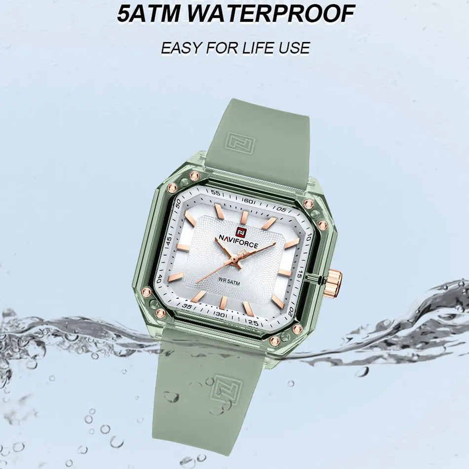 Kadın Saati Quartz Şeffaf Kasa 36812