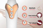 Çift Motorlu Vibratör Dildo  G Spot Çift Başlı  13116