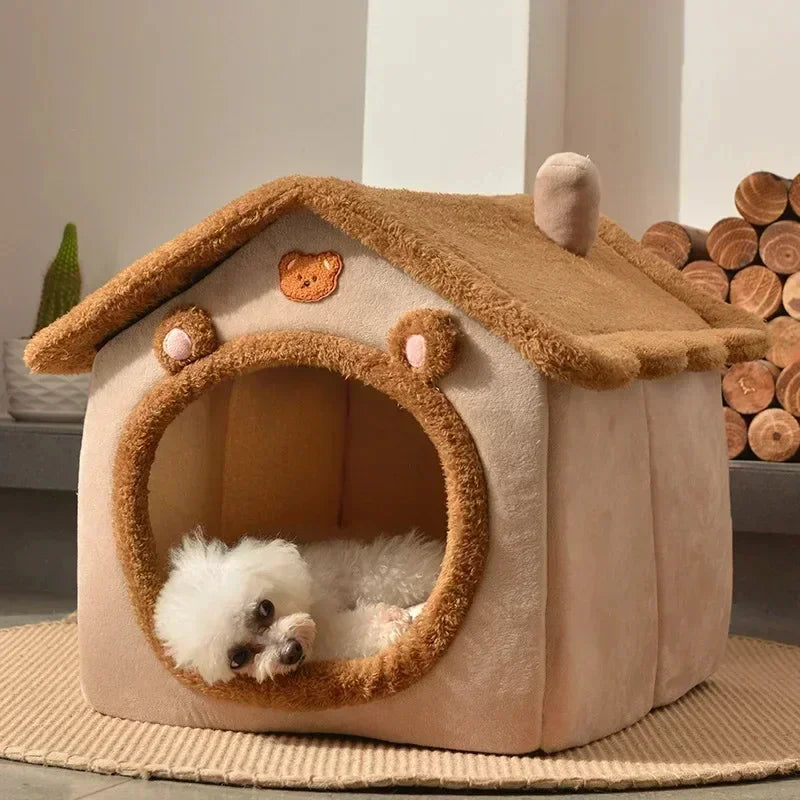 Kedi Yatağı Köpek Evi Katlanabilir 88809