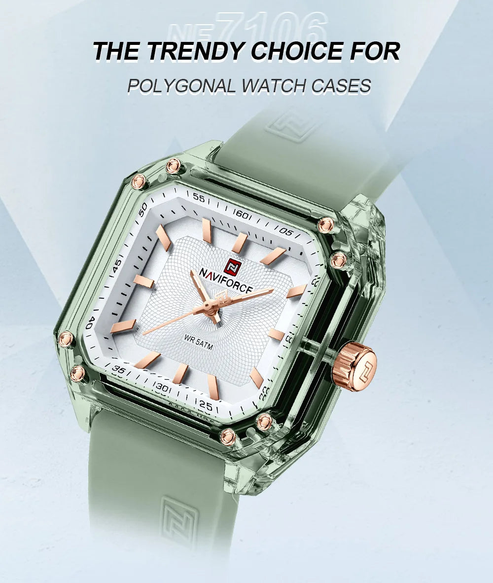 Kadın Saati Quartz Şeffaf Kasa 36812