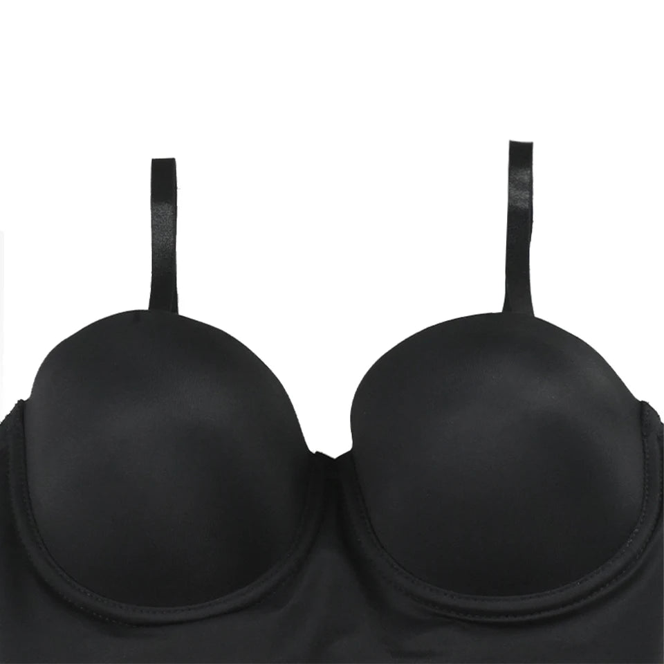 Toparlayıcı Korse İç Elbise Askılı Telli Sütyenli 27891