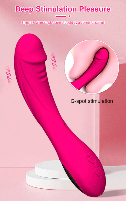 Vibrator G-Spot Vibrating Clitoris Dildo Dildo 7054