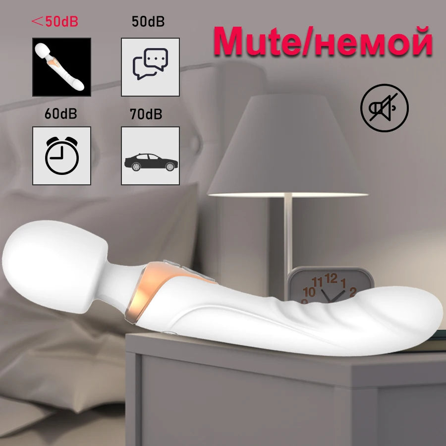 Çift Motorlu Vibratör Dildo  G Spot Çift Başlı  13116