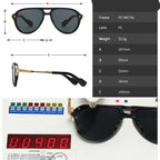 Retro Pilot Güneş Gözlüğü - UV400 Unisex 92010