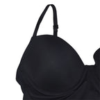 Dantel Detaylı Balenli Push-Up Toparlayıcı Bodysuit Korse 40193