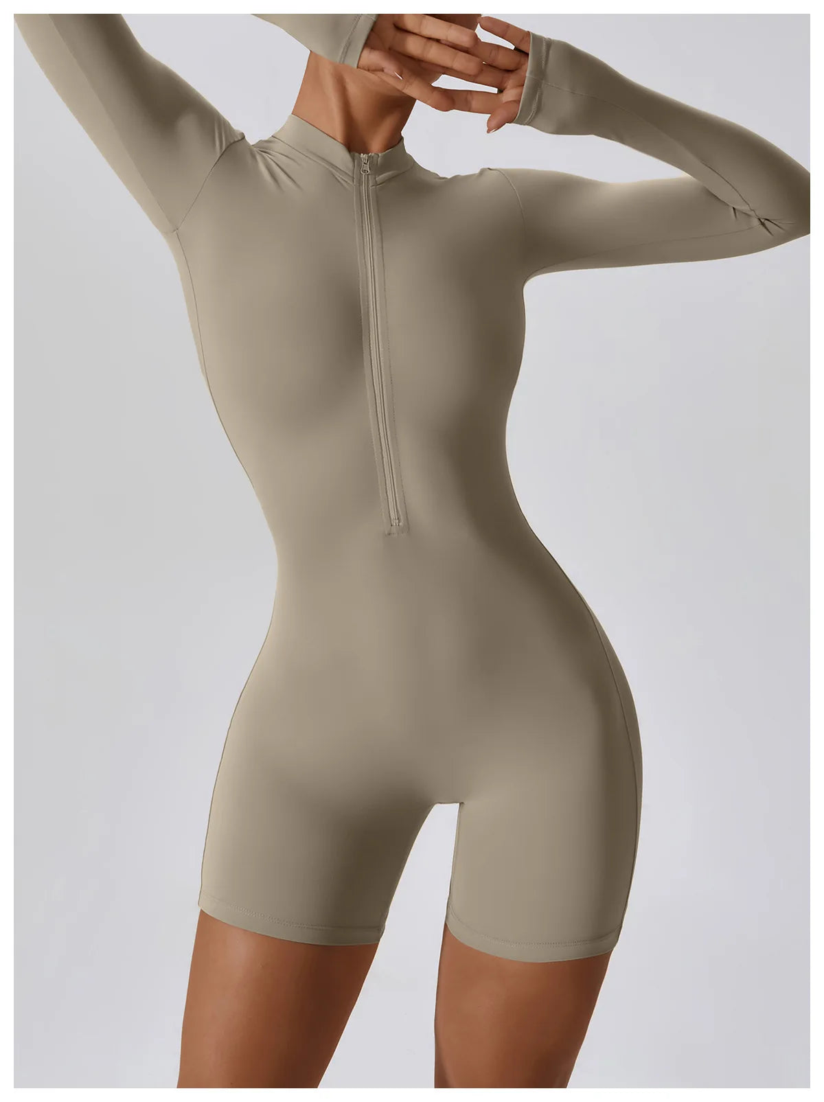 Spor Tayt Şort Tulum 9442