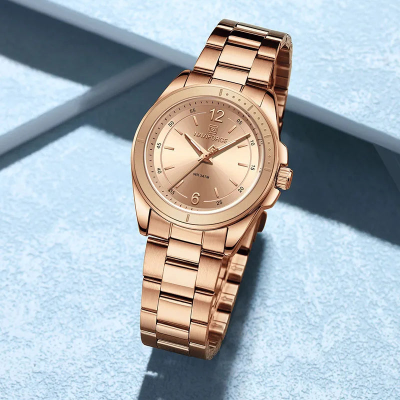 Kadın Saati Quartz Wristwatch Double Snap 53412