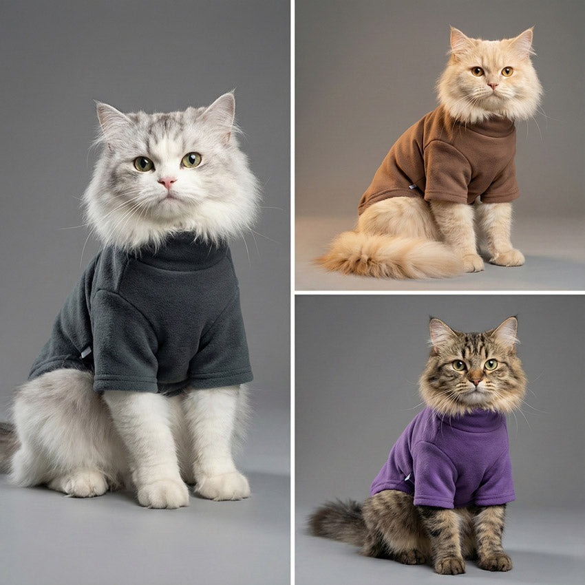 Sıcak Tutan Esnek Kedi Kıyafeti 99051