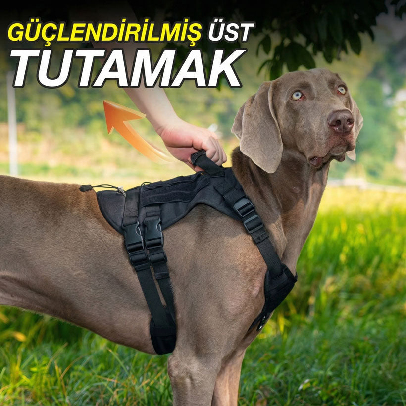 Taktik K9 Köpek Göğüs Tasması Kaçış Önleyici 68208