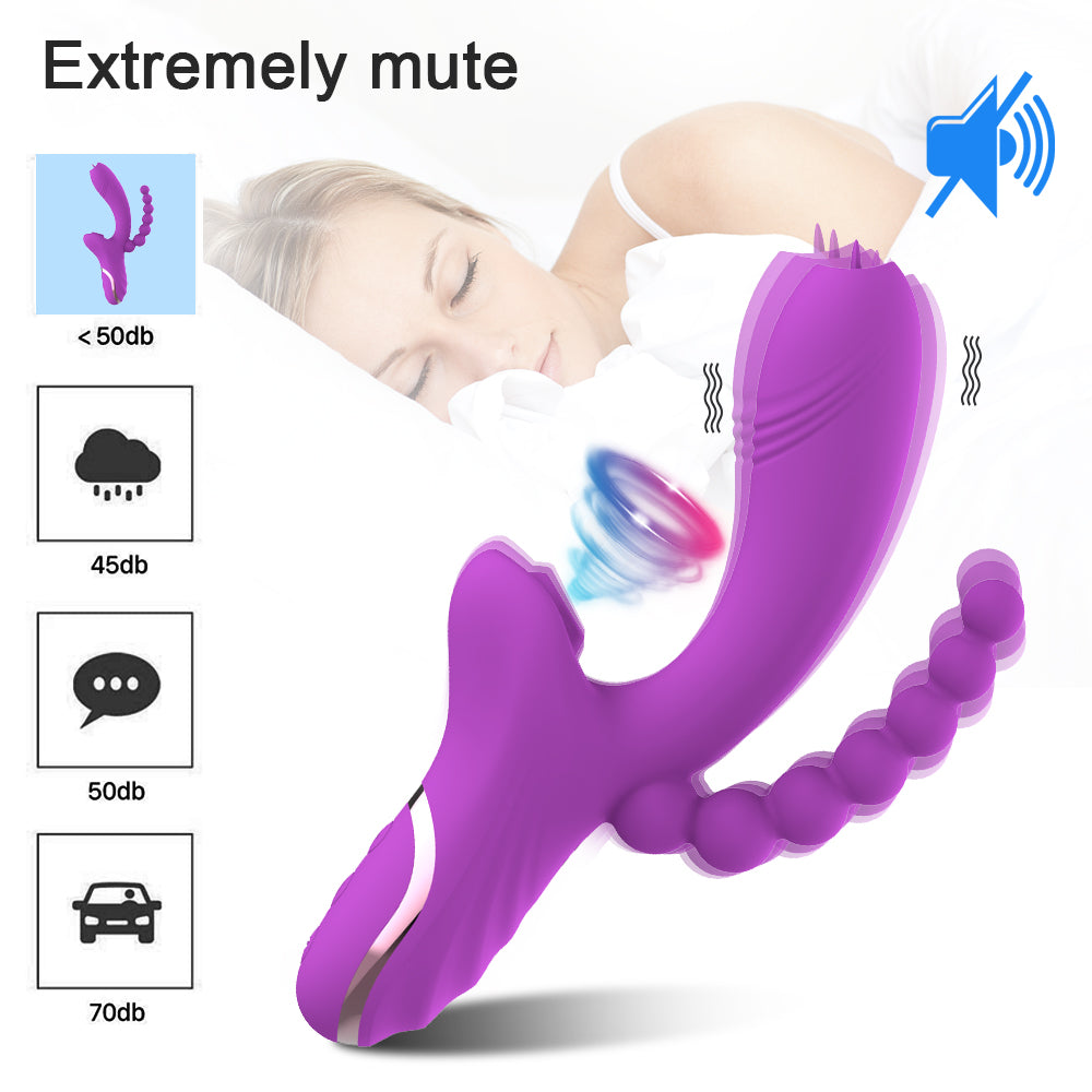 Vibratör Dildo G Noktası Uyarıcı Özellikli 3 in 1  47733347