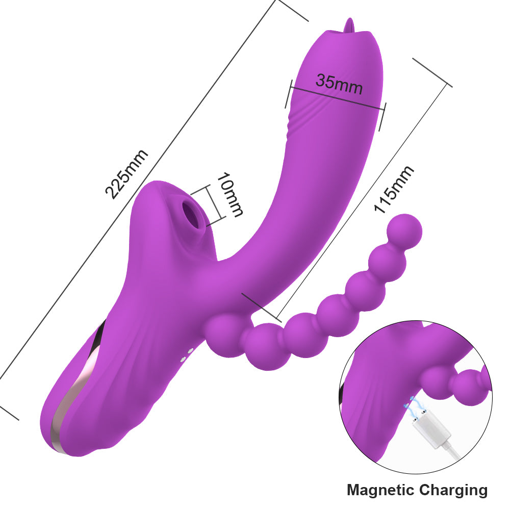 Vibratör Dildo G Noktası Uyarıcı Özellikli 3 in 1  47733347